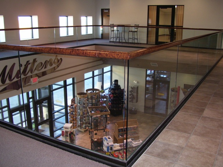 Glass railing